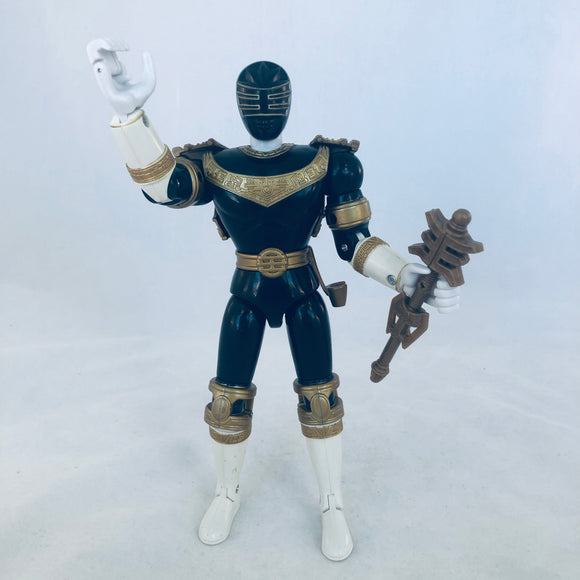 Bandai 1996 Power Rangers Zeo Staff Whirling Gold Ranger - 8 Inch