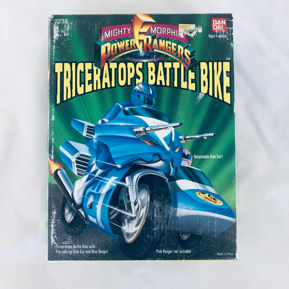 Bandai 1993 MMPR Triceratops Battle Bike