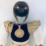Streetwise Designs 1993 MMPR Tommy White Ranger Plush