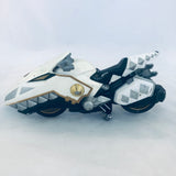 Bandai 2004 Power Rangers Dino Thunder White Raptor Cycle