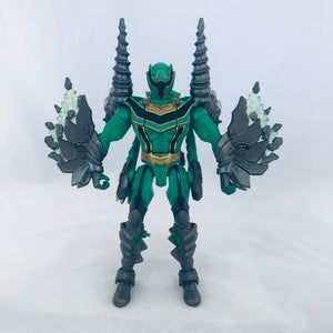Bandai 2006 Power Rangers Mystic Force Green Power Ranger to Minotaurus Dragon