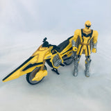 Bandai 2006 Power Rangers Mystic Force Yellow Power Ranger with Mystic Speeder