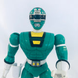 Bandai 1997 Power Rangers Turbo Repeating Turbo Chopping Action Green Ranger