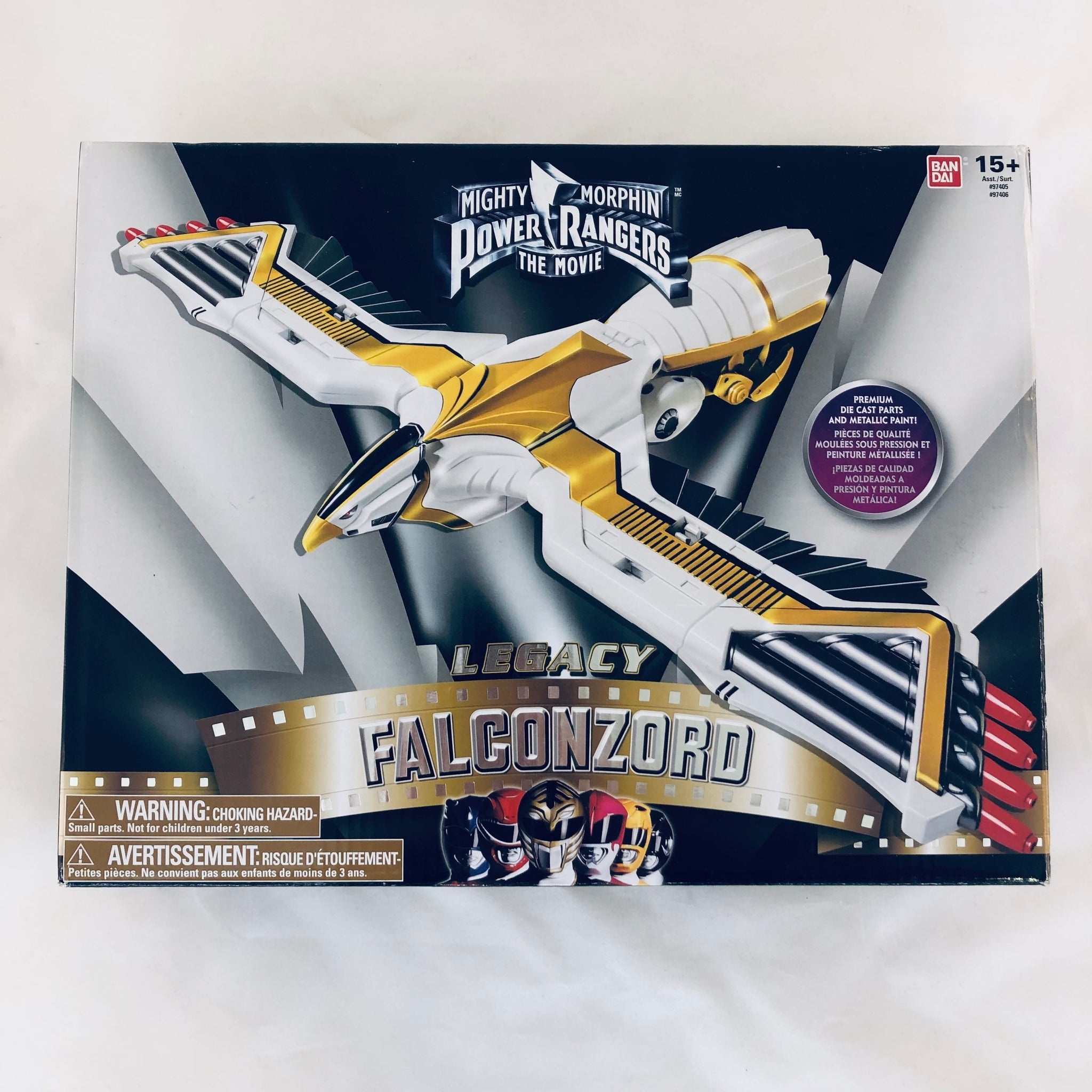 Bandai Mighty Morphin Power Rangers Legacy Falconzord – Angel Grove ...