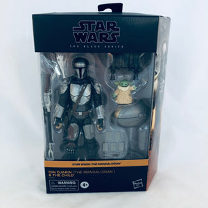 Hasbro Star Wars - The Mandalorian - Black Series Din Djarin & The Child (Boxed Damaged)
