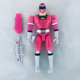 Bandai 1997 Power Rangers Turbo - Raises And Twirls Power Bow! Pink Turbo Ranger