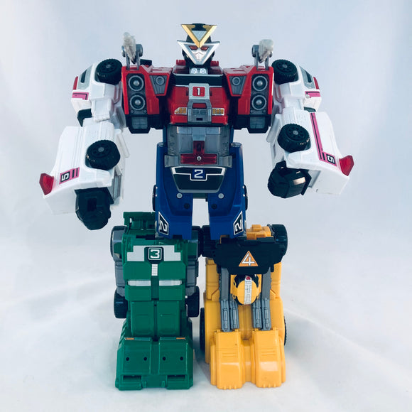 Bandai 1997 Power Rangers Turbo Deluxe Double Morphin Rescue Megazord