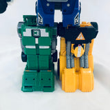 Bandai 1997 Power Rangers Turbo Deluxe Double Morphin Rescue Megazord