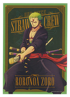 Bandai One Piece - Ichiban Kuji - Wano Country Third Act - H Prize - Roronoa Zoro Poster