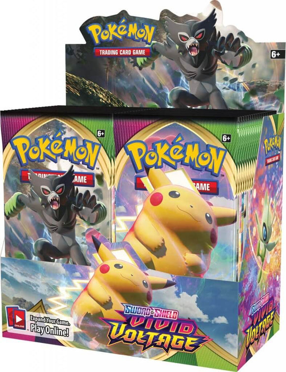 POKÉMON TCG Sword and Shield - Vivid Voltage Booster Box