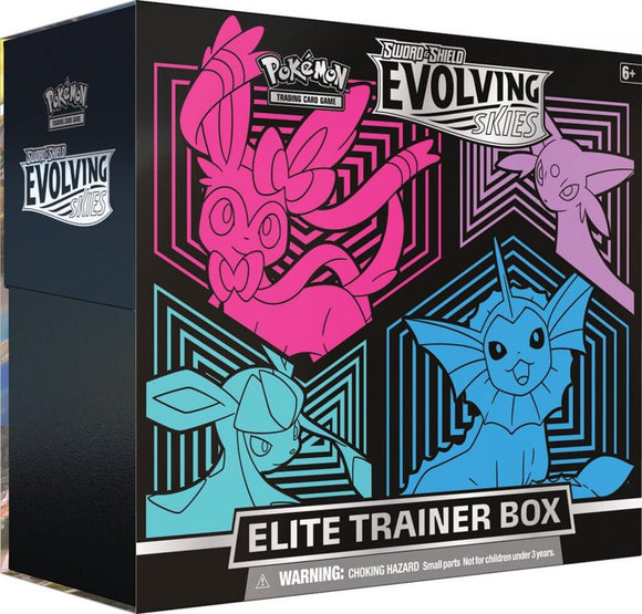 POKÉMON TCG Sword and Shield - Evolving Skies Elite Trainer Box