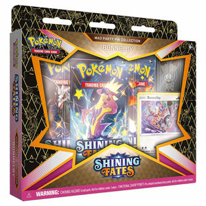 POKÉMON TCG Shining Fates - Mad Party Pin Collection - Bunnelby