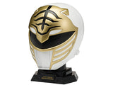 Bandai Mighty Morphin Power Rangers Legacy White Ranger 1:4 Scale Helmet Replica