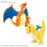 Bandai Pokémon Charizard & Dragonite Model Kit Set