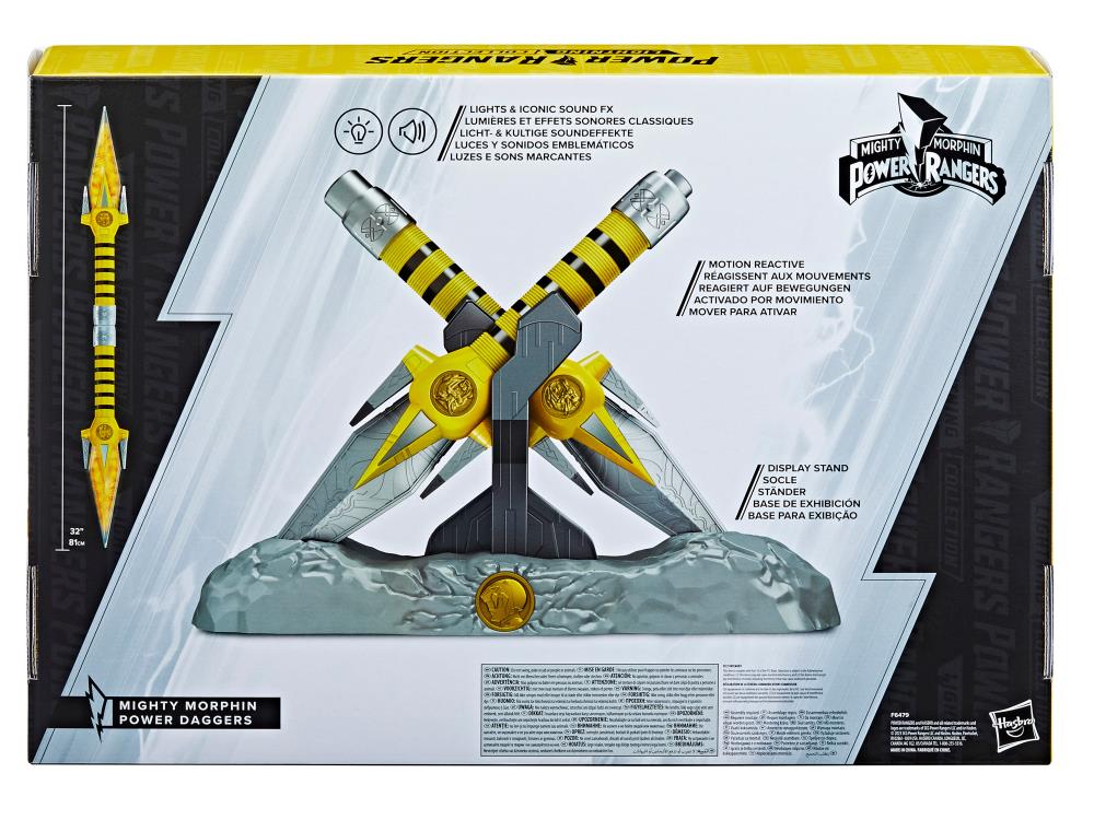 Power Rangers Lightning Collection Mighty Morphin Yellow Ranger Power ...