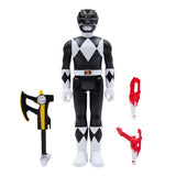 Super7 Mighty Morphin Power Rangers ReAction Black Ranger Figure