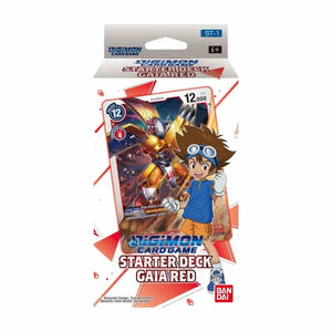 Bandai Digimon Card Game Series 01 Starter Display 01 Gaia Red