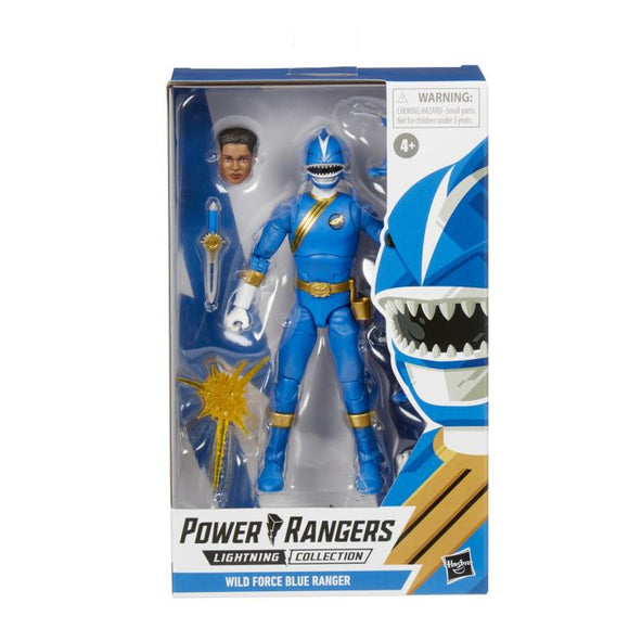 Hasbro Power Rangers Lightning Collection Wild Force Blue Ranger