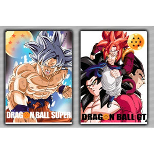 Bandai Dragon Ball Super - Ichiban Kuji - The Greatest Saiyan - F Prize - Clear File/Folder Set (2pcs/1 Set) A4 Size (G)