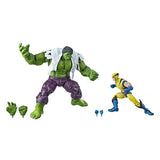 Hasbro Marvel Legends Series 80th Anniversary Action Figure 2 Pack - Hulk and Wolverine (BAF Scale)