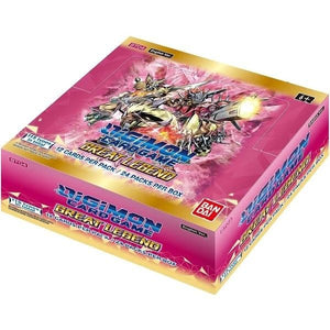 Bandai Digimon Card Game Series 04 Great Legend BT04 Booster Display