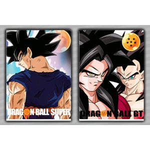 Bandai Dragon Ball Super - Ichiban Kuji - The Greatest Saiyan - F Prize - Clear File/Folder Set (2pcs/1 Set) A4 Size (F)