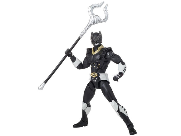 Bandai Power Rangers In Space Legacy 6 Inch - Psycho Black Ranger