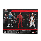 Hasbro Marvel Legends Series Daredevil, Elektra, and Marvel’s Bullseye