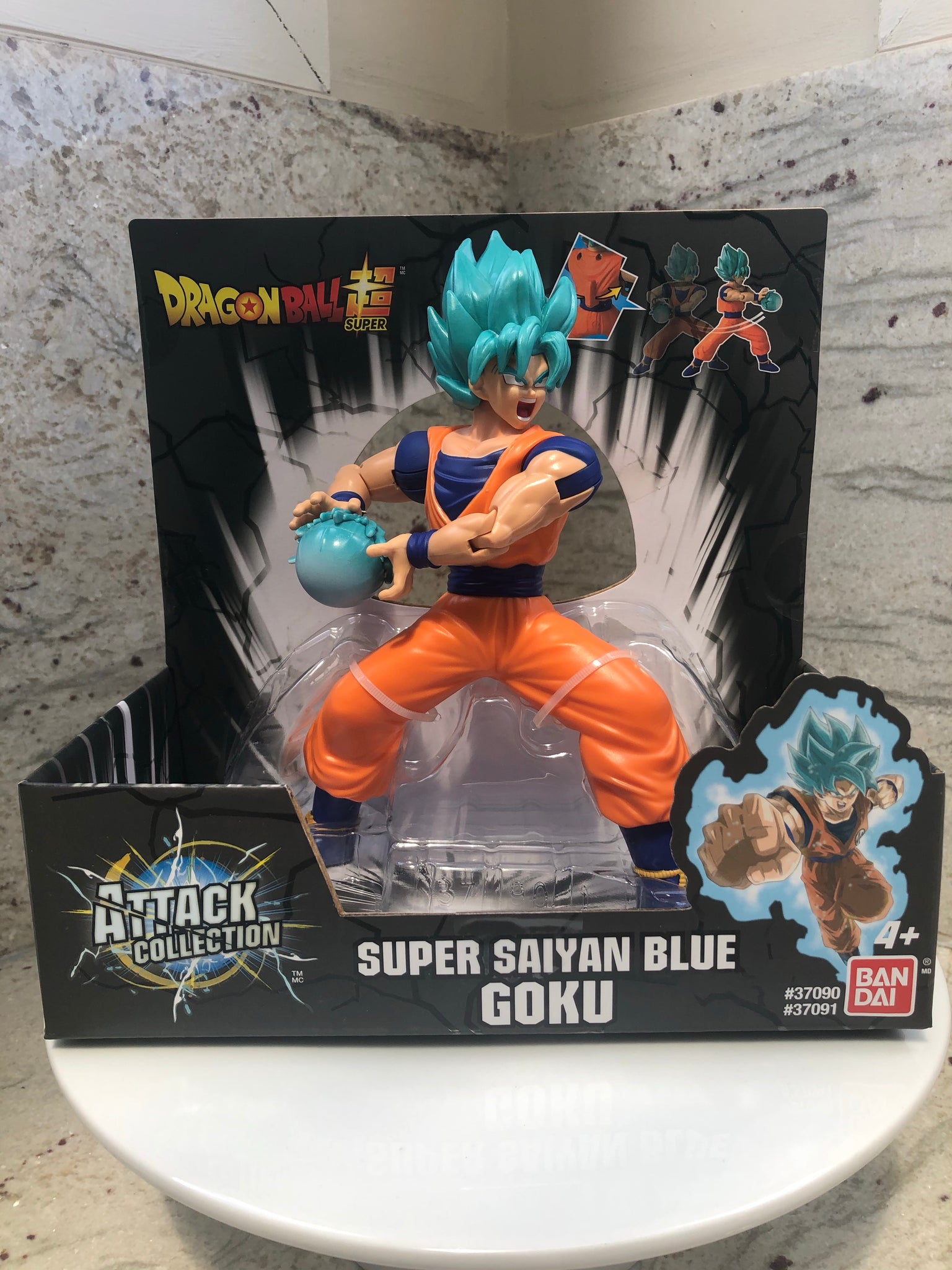 Dragon Ball Super Attack Collection Super Saiyan Blue Goku 7 Figure  (37091)