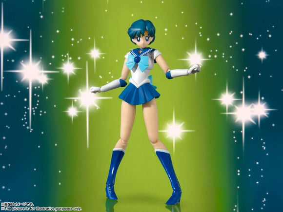 Tamashii Nations Sailor Moon S.H. Figuarts Sailor Mercury (Animation Color Edition)