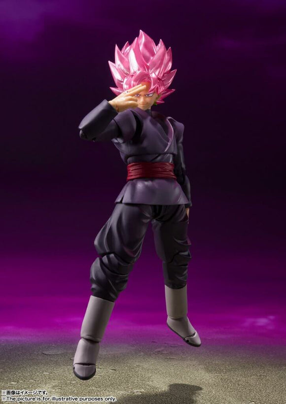 Tamashii Nations S.H. FIGUARTS Dragon Ball Super Goku Black Super Saiyan Rose