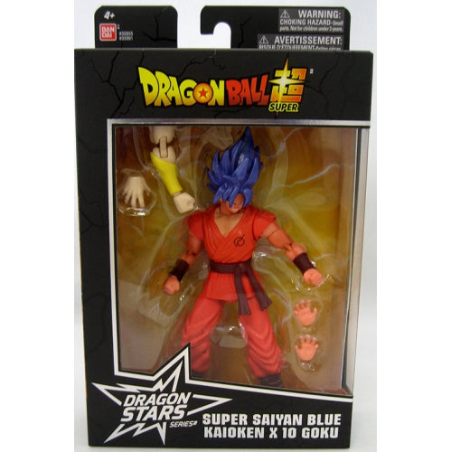 Bandai Dragon Ball Super Dragon Stars Super Saiyan Blue Kaio-ken x10 Goku (Kale BAF)