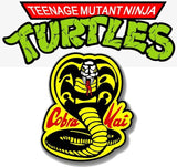 Playmates Teenage Mutant Ninja Turtles vs Cobra Kai: Leonardo vs. Miguel Diaz 2-Pack