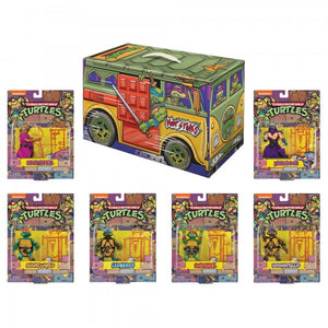 Playmates TMNT 1988 Classic Retro Rotocast - SDCC 2020 Exclusive - Set of 6 Figures