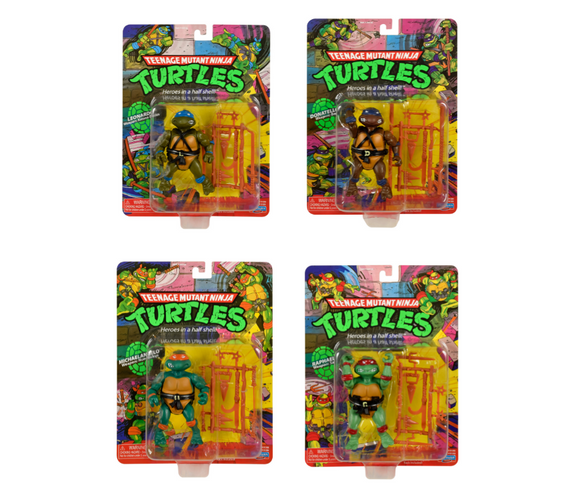 Playmates TMNT Classic Collection 4.5 Inch Wave