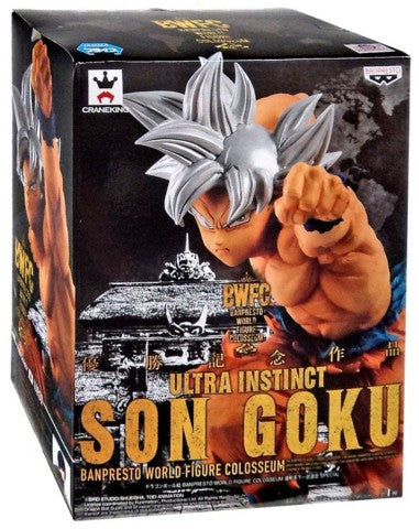 Dragon Ball Super Ultra Instinct Goku BWFC Banpresto World Figure Colosseum
