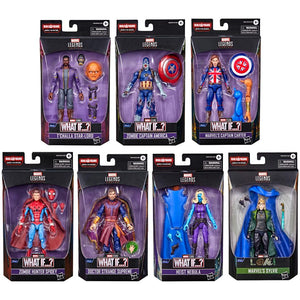 Hasbro Disney+ Marvel Legends What If? Wave - Set of 7 (Marvel's The Watcher BAF)